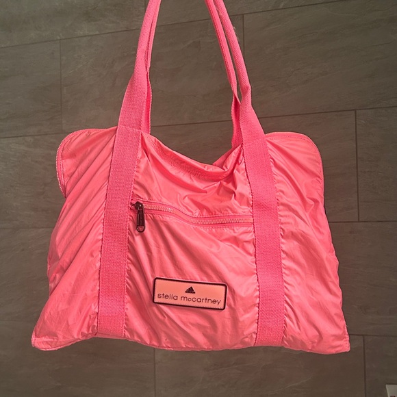 Stella McCartney by ADIDAS Vibrant Pink Nylon Tote - Picture 1 of 16
